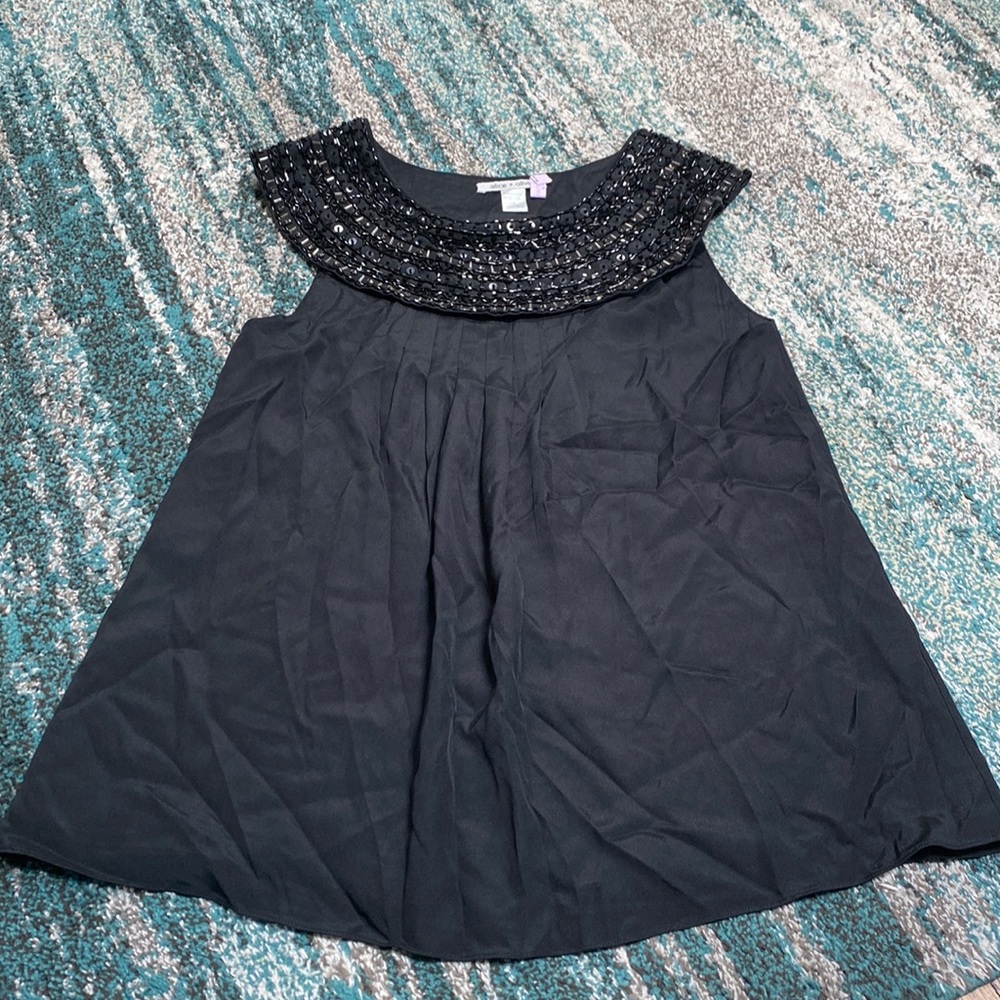 Alice and Olivia size S silk top